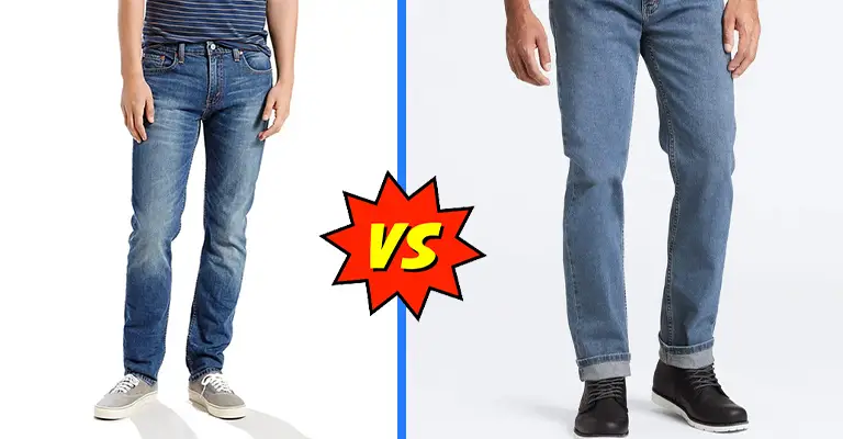Levi 514 vs 511 | Differentiating Jeans Pants - Sew Insider